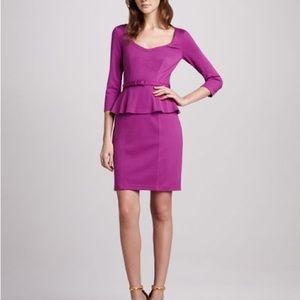 Nanette Lepore black peplum dress